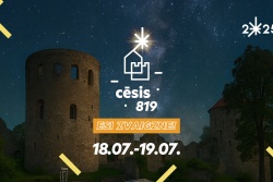 Atpūtas un ceļojumu piedāvājumi 12.07.2025 - 19.07.2025 Cēsis svin 819! Cēsu TIC